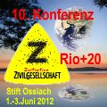 LOGO 10. Konferenz Zivilgesellschaft --
                          Rio+20